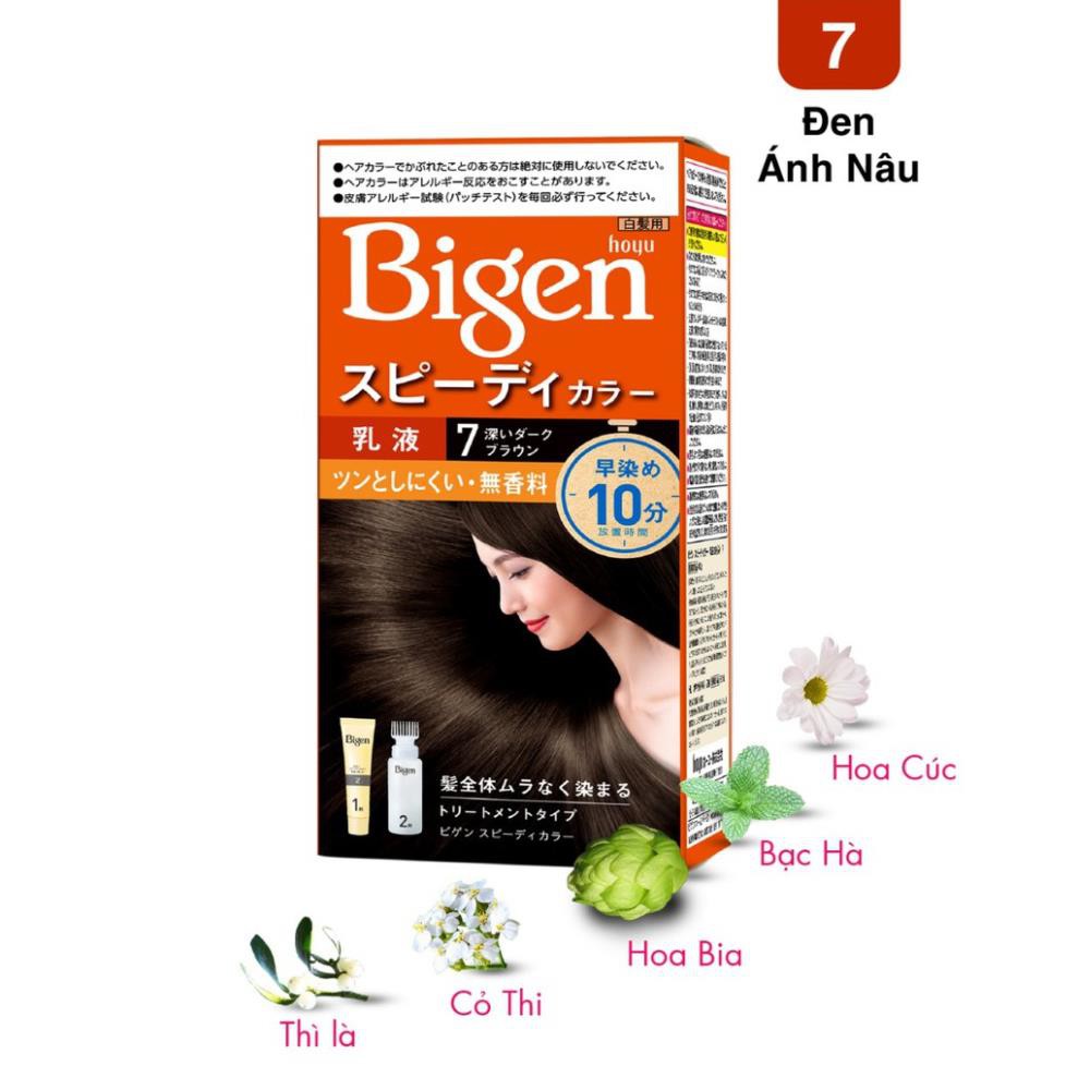 NHUỘM TÓC BIGEN PHỦ BẠC NỘI ĐỊA NHẬT  - HÀNG NHẬT NỘI ĐỊA