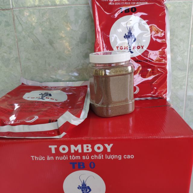 Cám Tomboy Tb0 - Cám Cá Chất Lượng Tốt - Thức ăn Tôm giàu dinh dưỡng .