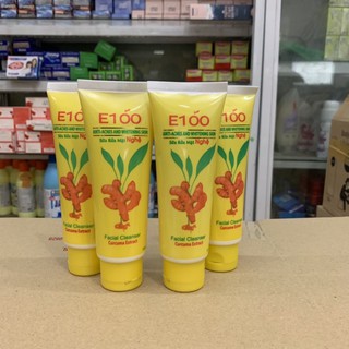 Sữa rửa mặt nghệ E100 với Vitamin E 100g