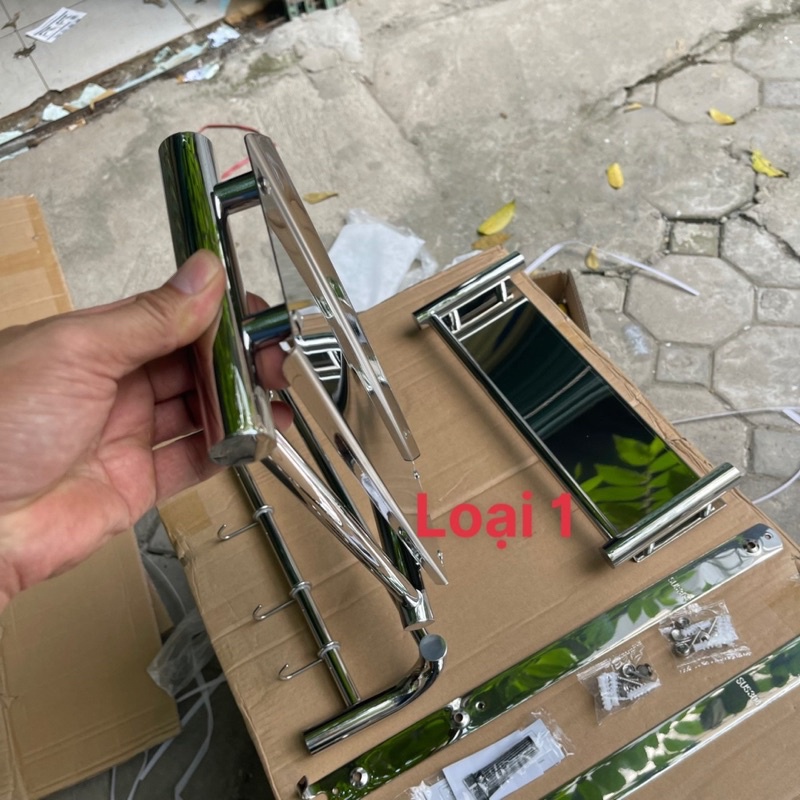 Kệ thẳng 3 tằng nhà tắm đa năng loại 1
