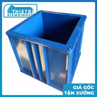 [HÀNG CHUẨN] - Khuôn đúc mẫu bê tông lập phương 150 mm bằng nhựa - Cực Bền - Bảo Hành Dài