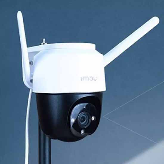 Camera wifi ngoài trời IMOU S22FP xoay 360, màu ban đêm, đàm thoại 2 chiều, còi hú báo động