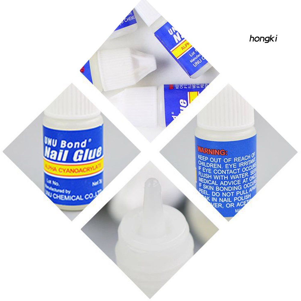 [Hàng mới về] Keo dán đính đá trang trí móng tay bằng acrylic trong suốt 3g