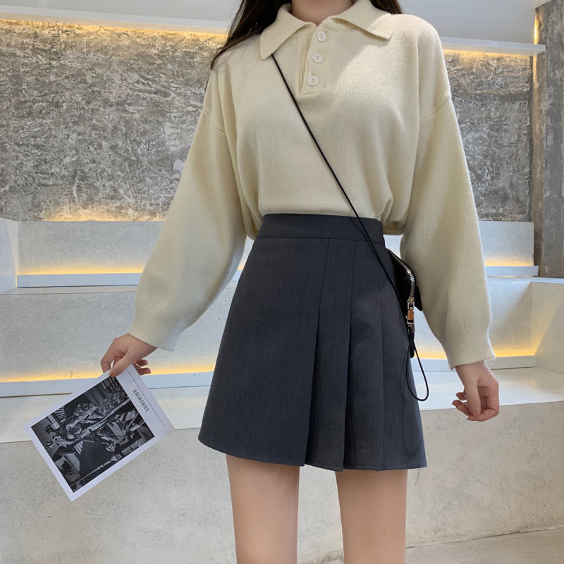 Chân Váy Chữ A Xếp Li Phong Cách Hàn Quốc Trẻ Trung Dành Cho Nữ | BigBuy360 - bigbuy360.vn