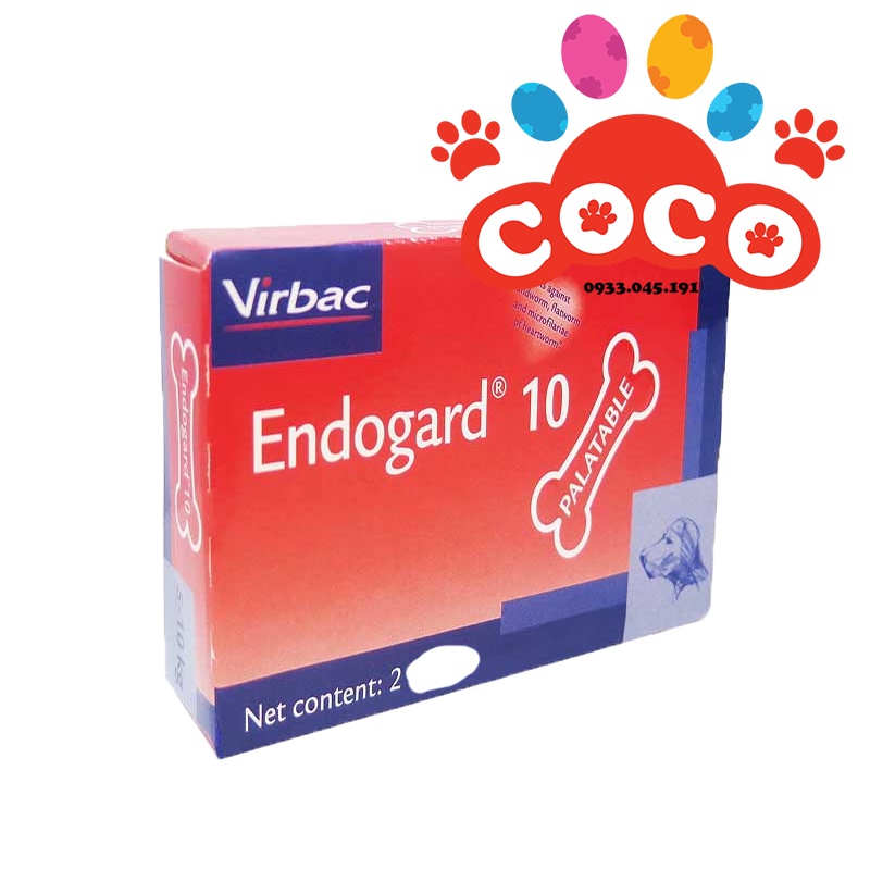 Endogard Virbac - bảo vệ cún khỏi giun sán