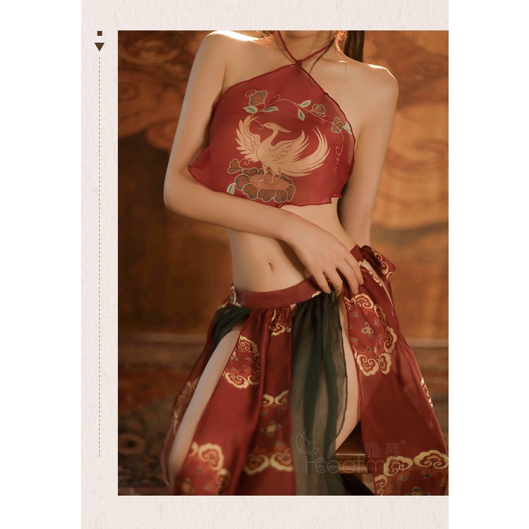 Bộ đồ ngủ voan Cổ trang TuTu L237