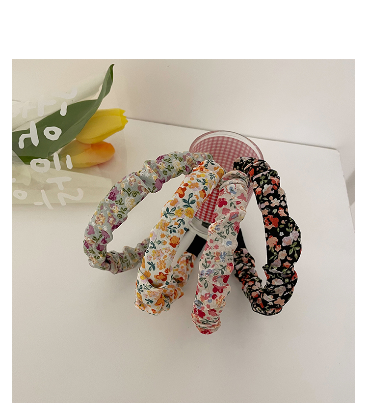 Băng Đô Hoa Xếp Li Cho Bé Gái