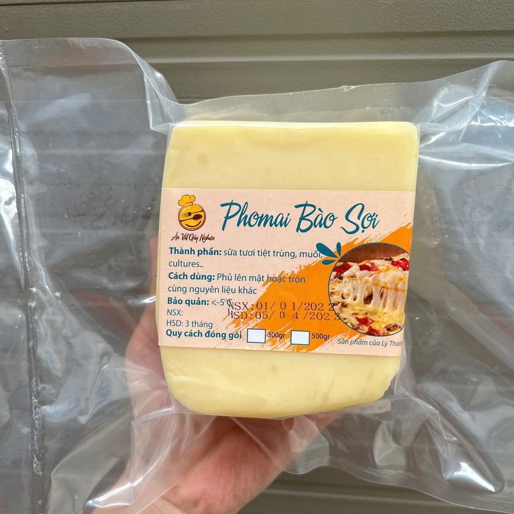 PHÔ MAI MOZZARELLA KÉO SỢI THƠM NGON DINH DƯỠNG CHO BÉ 500G