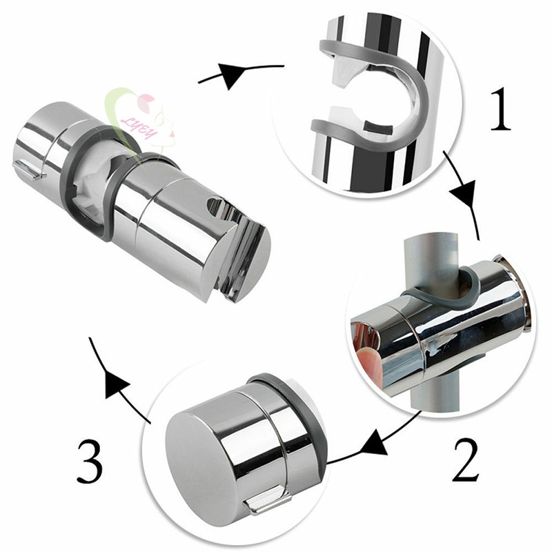 Kẹp giữ vòi sen nhà tắm có thể điều chỉnh tiện lợi