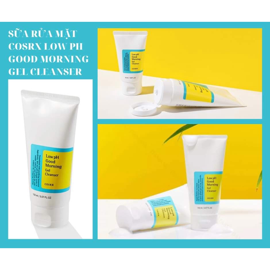 Sữa rửa mặt Cosrx Hàn 150ml [HÀNG CHUẨN] ngăn ngừa mụn hiểu quả