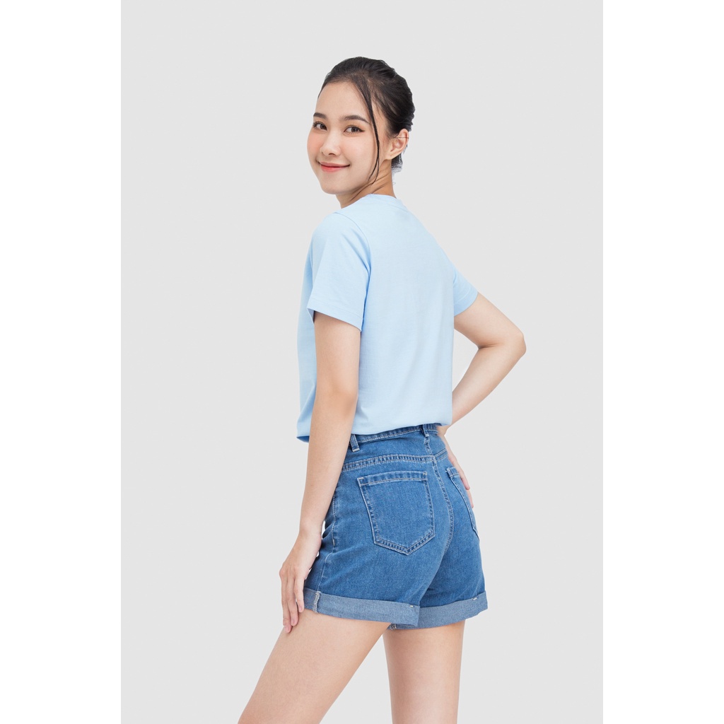 [Mã WABRGUM giảm 10% tối đa 30K đơn 99K] Áo thun nữ cổ tròn thời trang nữ GUMAC in chữ có màu nổi bật ATC05013 - RESTOCK