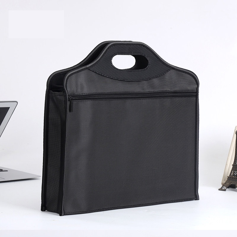 Cặp tài liệu khổ A4 bằng vải Canvas nhiều ngăn tiện dụng | BigBuy360 - bigbuy360.vn