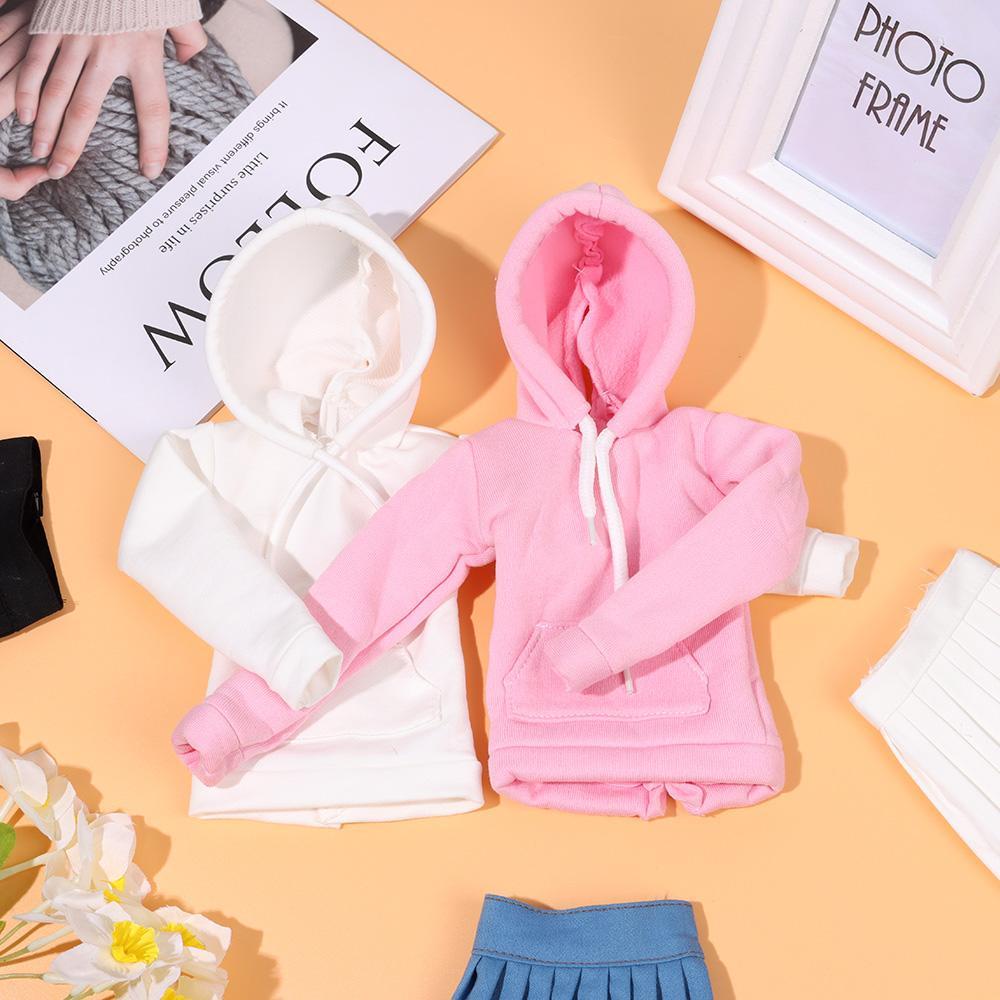 LAYOR1 1 Bộ Quần Áo Nỉ Cho Búp Bê Tỉ Lệ 1 / 6