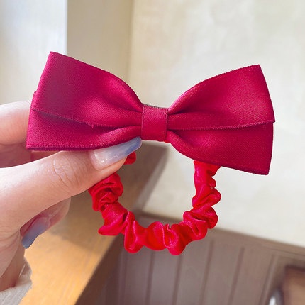 Dây Buộc Tóc Thắt Nơ Kiểu Hàn Quốc Dễ Phối Đồ Cho Nữ