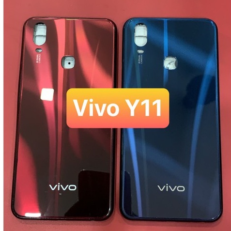 bộ vỏ vivo Y11 - gồm lưng,sườn,phím,bộ kính camera