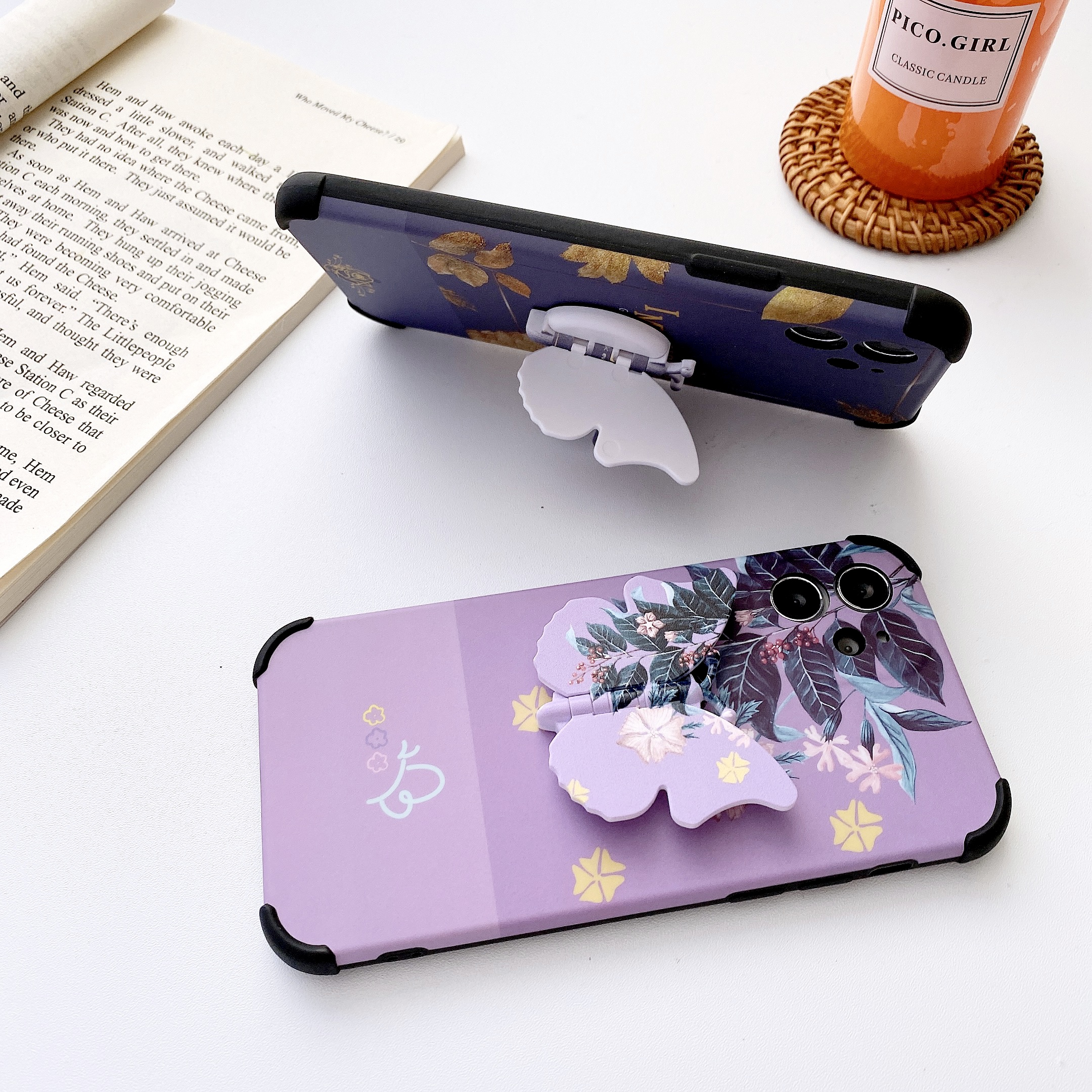 Ốp Lưng Chống Sốc In Họa Tiết Hoa Lá Tím 3c Cho Huawei Y9 Prime 2019 Y8P 2020 Y7P Y6P Y5P 2020 Nova 7i Nova 6se P20 Lite P30 Lite P40 Lite P40 Pro | BigBuy360 - bigbuy360.vn