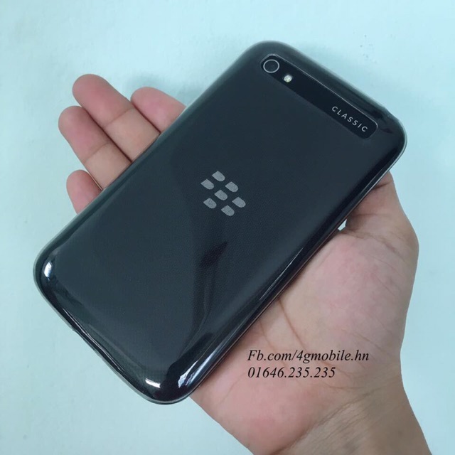 Combo BlackBerry Classic Q20: kính cường lực kèm ốp lưng