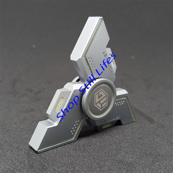 Con xoay spinner kim loại đẹp có dạ quang hấp thụ ánh sáng và phát sáng MS001
