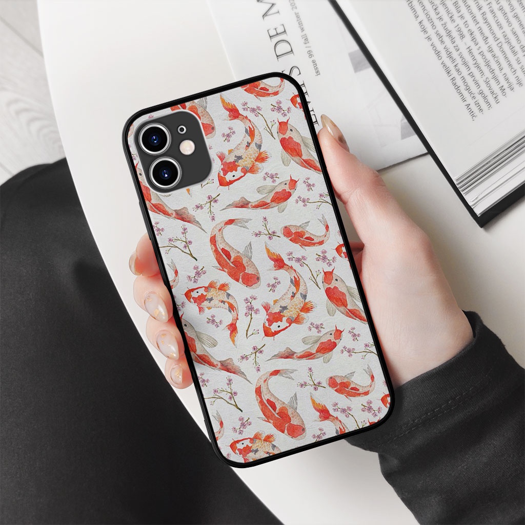 Ốp IP 11 đàm cá khoe sắc Aug Iphone 6 6s 7 7s 8 SE X XR XS 11 12 13 Plus Pro Promax LRT20217611