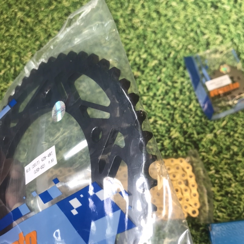 Nhông sên dĩa Recto cho R15V3, TFX, MT15 Size 14-48 Xích 132m