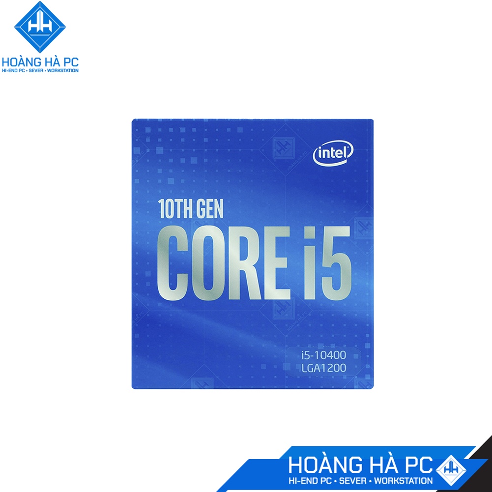 Chíp vi xử lý INTEL Core i5-10400 (2.90GHz Turbo Up To 4.30GHz, 6 Nhân 12 Luồng, 12MB Cache, LGA 1200)
