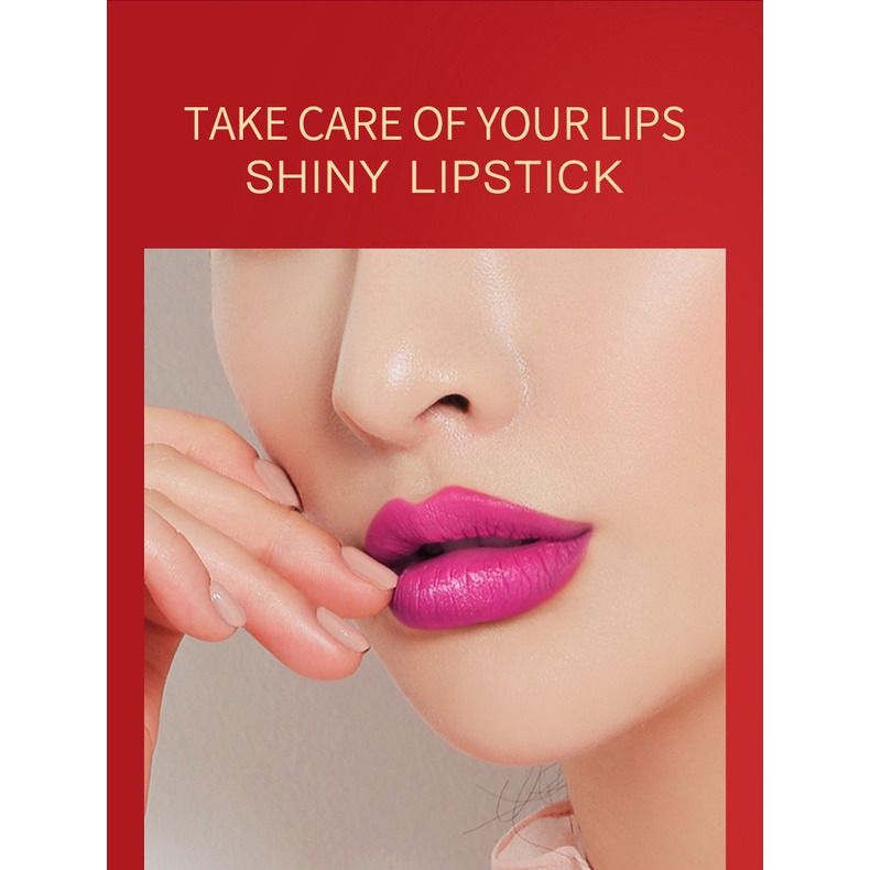 Son Môi Dưỡng Ẩm Lâu Trôi Không Thấm Nước Thay Đổi Màu Sắc Chất Lượng Cao Dành Cho Nữ