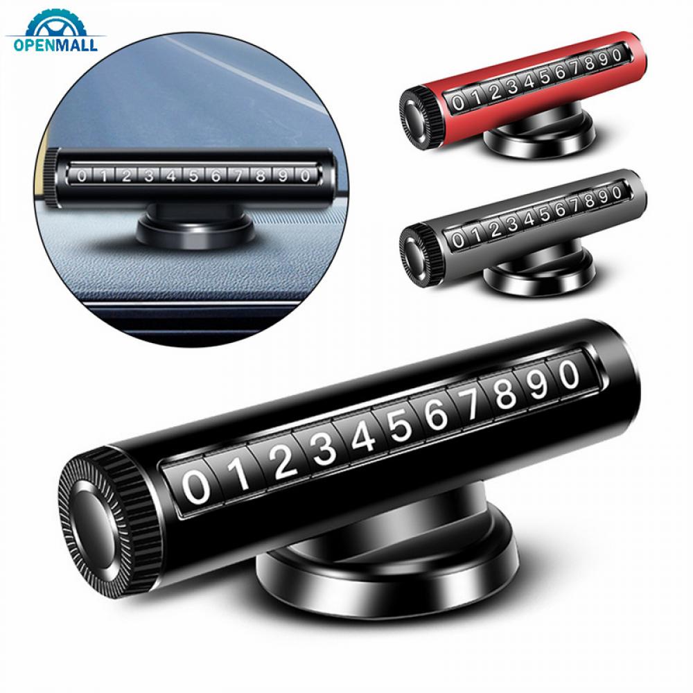 Bảng Ghi Số Điện Thoại Đỗ Xe Tạm Thời Thiết Kế Xoay 360 Độ Tiện Lợi