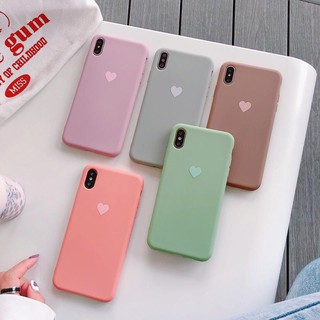 Ốp lưng iPhone - ốp iPhone chất liệu nhựa dẻo cao cấp in hình tim nổi đủ mã từ 6 đến 11 pro max (op113)