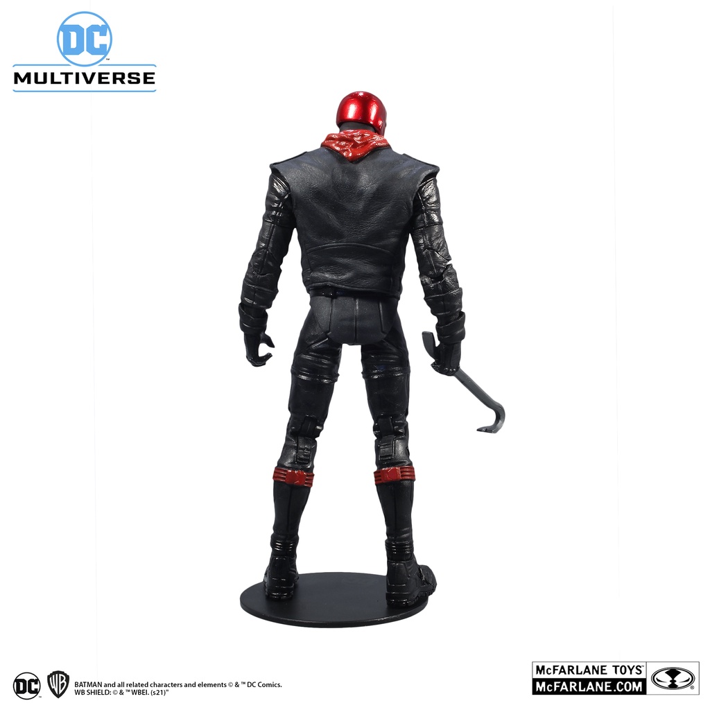 MÔ HÌNH NHÂN VẬT SIÊU ANH HÙNG DC COMICS MC FARLANE RED HOOD BATMAN: THREE JOKER