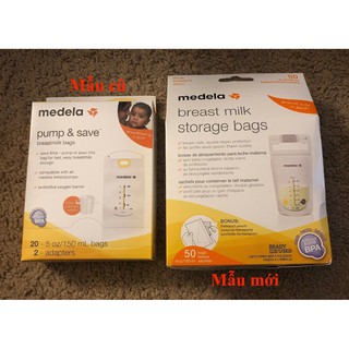 Túi trữ sữa Mêdela