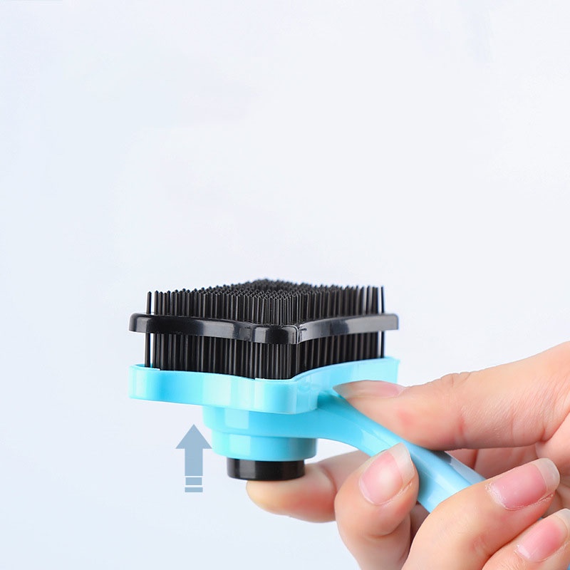 Lược Chải Lông Rụng Chó Mèo Có Nút Bấm Gạt Lông L8099 MIAOCAT