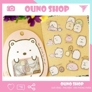 Túi sticker molang rời 50, 80 miếng cắt sẵn - ouno shop