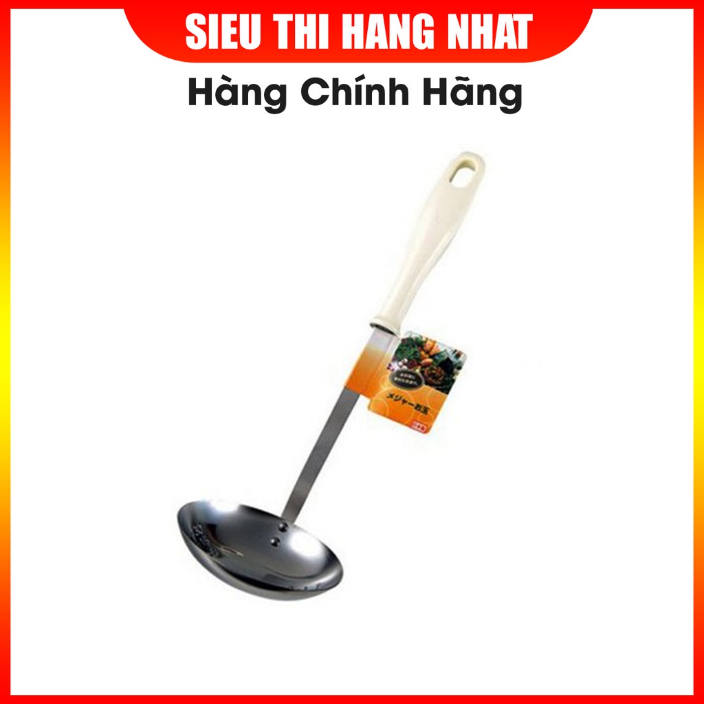 Muôi canh inox có chia vạch