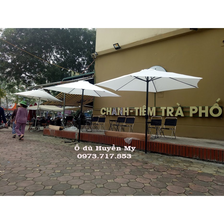 Ô Tròn chính tâm đường kính 3mét- Đóng mở bằng tay xoay - Phân phối và bảo hành bởi Ô Dù Huyền My