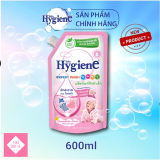 [HOT NEW] Nước Giặt Quần Áo Mềm Dịu Cho Em Bé - Hygiene Expert Wash Baby 600ml (túi)