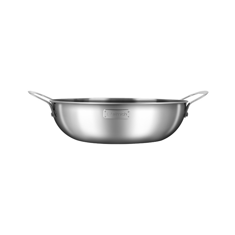 Chảo xào Inox 3 đáy Elmich Tri-Max 28cm EL-3797