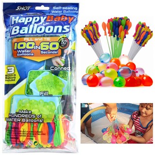 Happy Baby Balloons -  Bong Bóng Nước - 1 Túi
