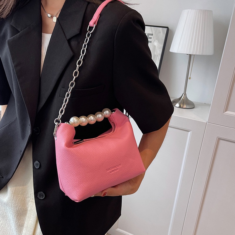 Túi đeo vai IELGY đính ngọc trai giả thời trang cao cấp dành cho nữ