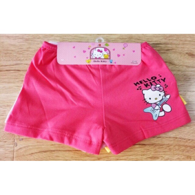 Set 3 Quần chip đùi hello kitty cho bé (hàng ThaiLand)