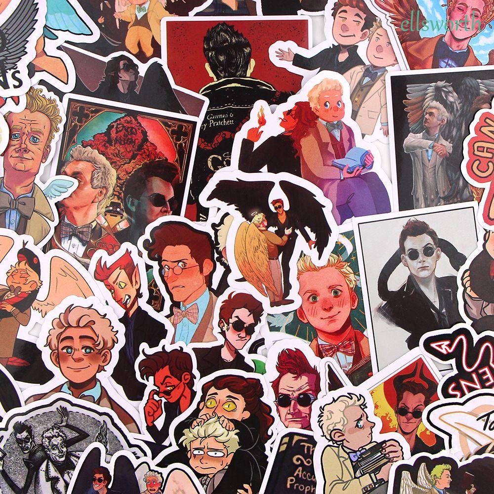 Sticker dán trang trí laptop/guitar/xe hơi/ván trượt chống thấm nước DIY