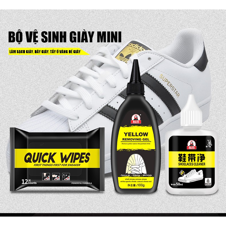 Dung dịch vệ sinh dây giày SHOELACES CLEANER 50ml - Doker Store