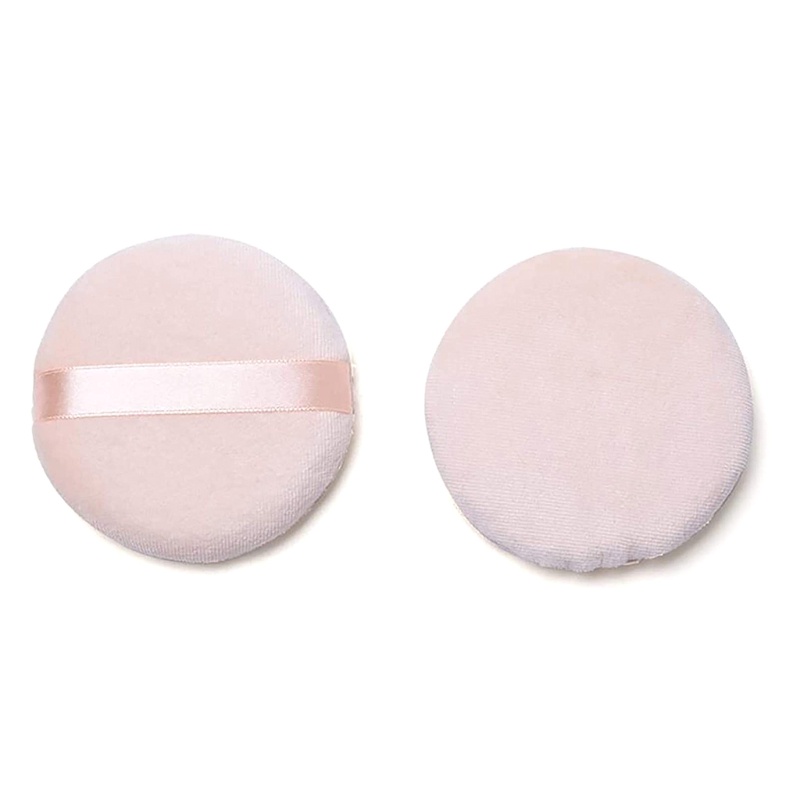 Bông Phấn Cotton Nguyên Chất 3 15 inch Có Dây Đeo Dùng Đánh Phấn Nền / Phấn Phủ