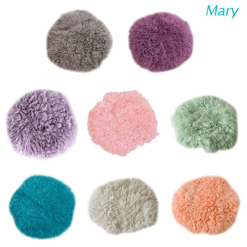 Tấm Thảm Đan Len Làm Phụ Kiện Chụp Ảnh Cho Bé Sơ Sinh