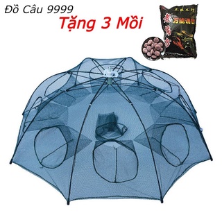 Combo 3 lồng bát quái tặng 3 mồi. lồng ô bát quái. lồng bắt cá.