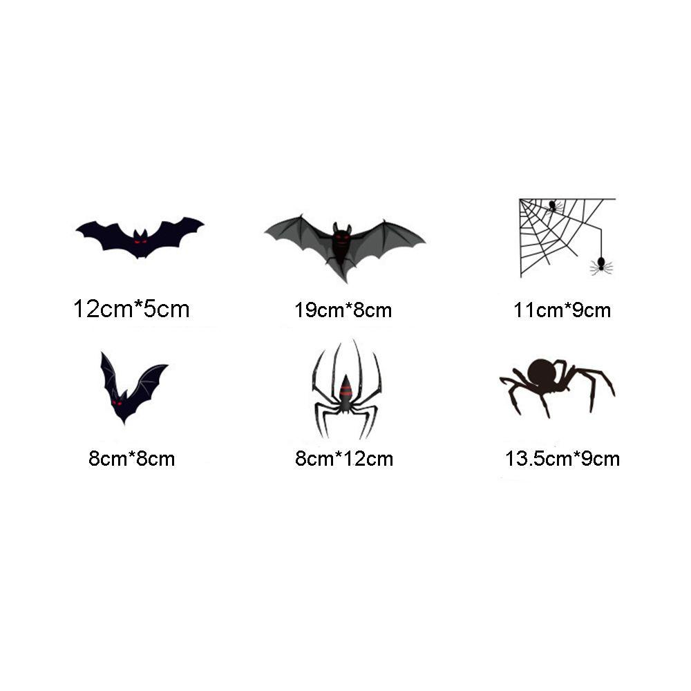 PINEVN Miếng Dán Cửa Sổ Trang Trí Halloween