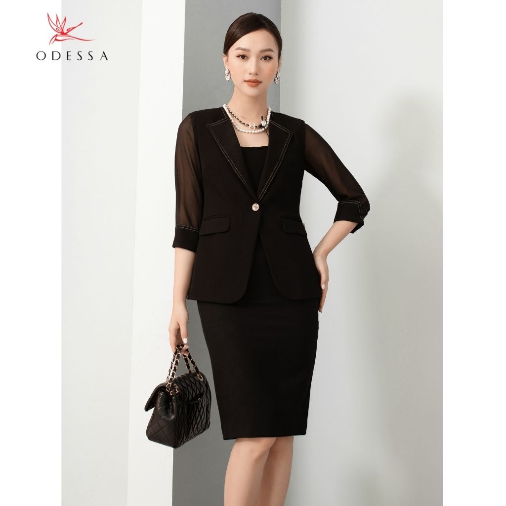 Chân Váy Công Sở Bút Chì ODESSA Thiết Kế Form Ôm, Chất Vải Tuytsi Nhập Khẩu Đanh Mịn JS20-188 | BigBuy360 - bigbuy360.vn