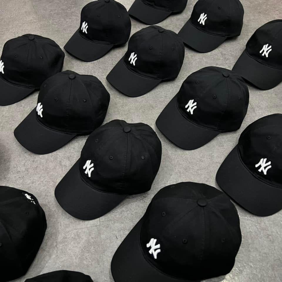 Nón kết ( Cap ) logo Thêu Ny hãng - Màu Đen