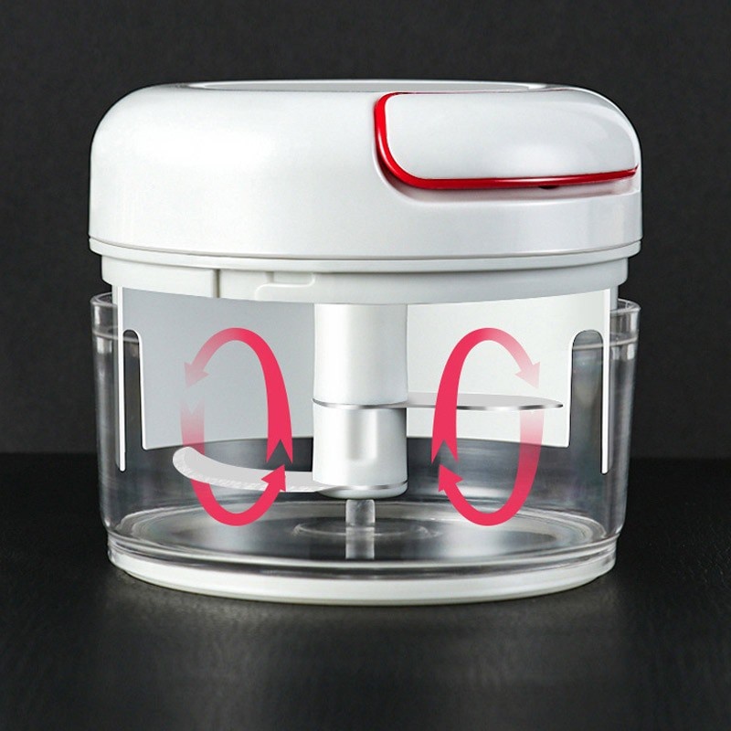 Dụng cụ xay tỏi ớt cầm tay đa năng thế hệ mới, máy xay tỏi Mini Food Chopper MXM01