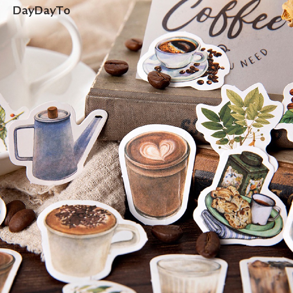 Set 46 Miếng Dán Trang Trí Sổ Lưu Niệm / Nhật Ký