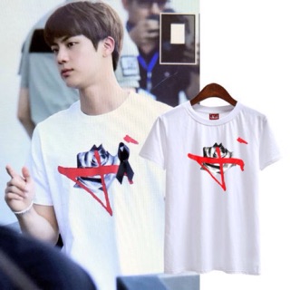 Áo bts jin hoa hồng (tặng ảnh bts